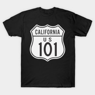 Signs - California Highway 101 wo Txt T-Shirt